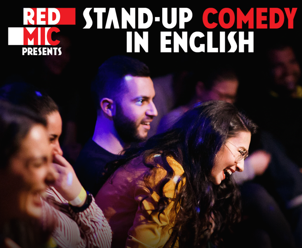 RED MIC - Stand-Up Comedy in English zu Gast im Theater am Olgeck, Stuttgart